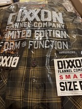 New DIXXON Offspring The Smash Flannel Mens 2X BNIB