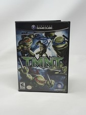 TMNT Teenage Mutant Ninja Turtles Nintendo GameCube Game + Case Mint Disc Tested