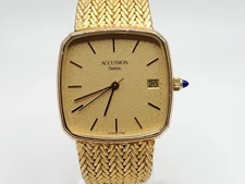 Vintage Bulova Accutron Watch For Parts Or Repair Square 31mm