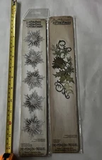 TIM HOLTZ Sizzix  SNOWFLAKE ROSETTE* Strip Die 658256 657476  Alterations