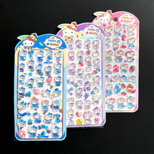 1 HELLO KITTY BONBON STICKERS 3D puffy Kawaii Sanrio Stationary Journal Planner