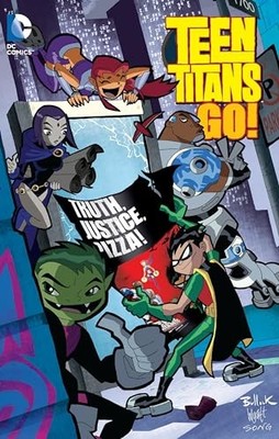 Teen Titans Go Truth Justice Pizza TP, Torres, J.
