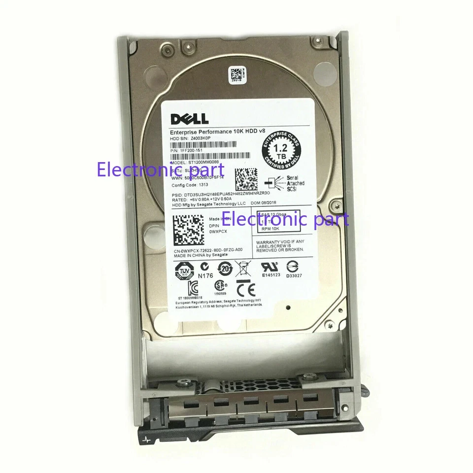 HP 1.2TB 10K SAS 12G 2.5" HDD 781578-001 Hard Disk 781514-002 ST1200MM0088 G8 G9 - Image 2 of 3