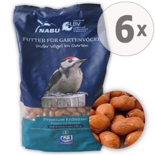 CJ Wildlife Wildvogel Futter Premium Erdnüsse Winterfutter Vogelfuttter 12 Kg