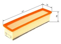 Bosch F 026 400 598 Luftfilter FüR MERCEDES-BENZ