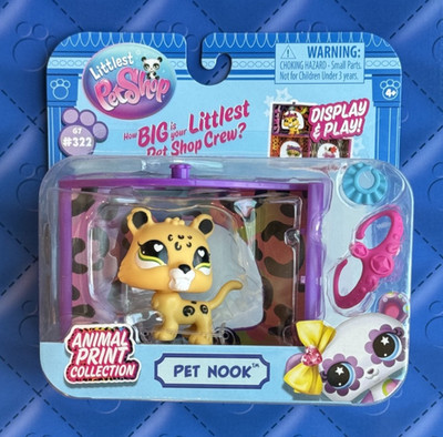 JAGUAR  #G7 #322 NIB Accessories Nook - Authentic Littlest Pet Shop - Hasbro LPS