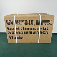 Case 12 DIFFERENT Meals Military MRE's, REAL Military Surplus 2024