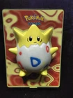 Togepi Power Card Pokemon 2000 Movie Burger King Toy Nintendo Vintage Collector