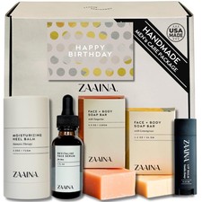 Men's Birthday Care Package with Card - Luxury Gift Set for Men, Body Self Ca...