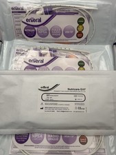 Pack of 10. Nutricare Enteral Nasogastric Feeding Tube, 8Fr 92cm, Male Luer Lock