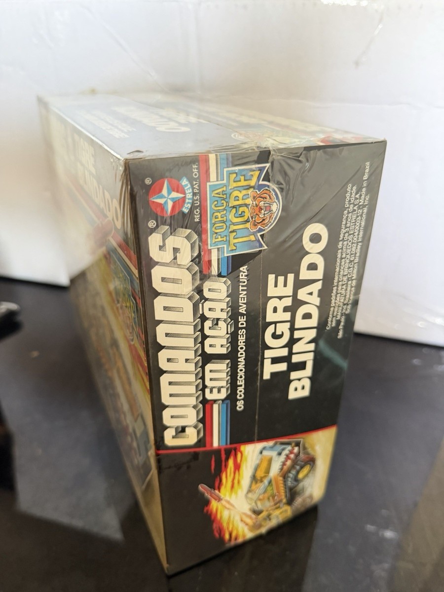 Estrela Brazil G.I. Joe Tiger Cat Tiger Force Ultra Rare Sealed