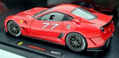 エリート　1/18 フェラーリ599 GTB フィオラノ　ALUMINUM 1:18 Hot Wheels Elite Ferrari 599 GTB Fiorano - YouTube