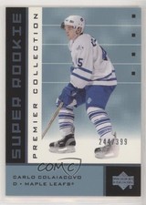 2002-03 Upper Deck Premier Collection 244/399 Carlo Colaiacovo #69 1u6
