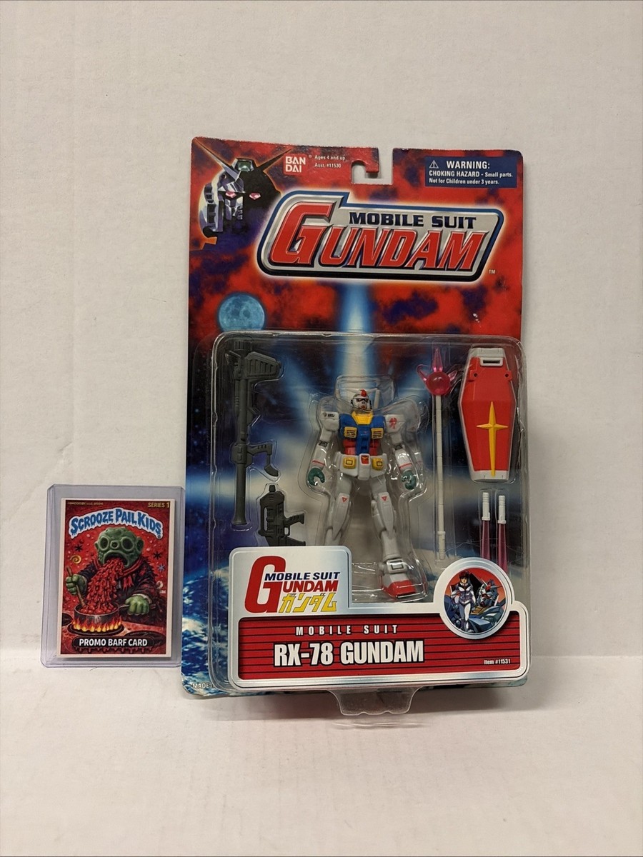 MOBILE SUIT RX-78 GUNDAM フィギュア　希少　レア商品 Vintage Bandai 2001 Mobile Suit Gundam Action Figure RX-78 New