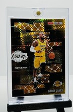 2025-26 Topps - Net to Net light burst  LeBron James #17 Numbered 01/25 Lakers