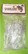 FRABILL  7 SNAP 40" LONG CHAIN FISH STRINGER NEW