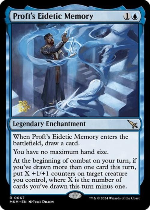Proft's Eidetic Memory -Foil Near Mint MTG Promos: Prerelease Cards