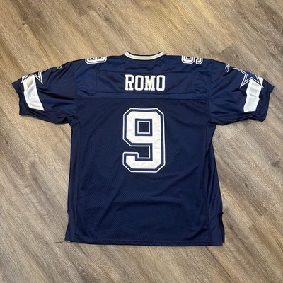 Dallas Cowboys Jersey 2XL Men s Tony Romo 54 Reebok Blue 