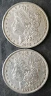1878 Reverse of 79 and 1879 $1 Morgan Silver Dollars