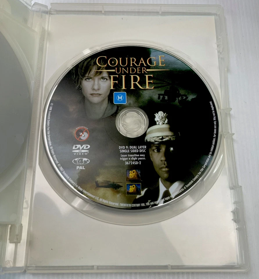 High Crimes & Courage Under Fire Judd Freeman Washington Ryan 2Disc DVD R4 M PAL - Image 4 of 4