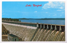 Norfork Lake & Dam on the White River near Mountain Home, AR- Arkansas Postcard