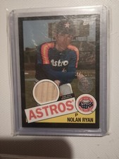 NOLAN RYAN 2020 Topps Series 1 1985 Relic #85R-NR Black 127/199 Astros Bat 