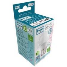 Image of 2 x CROMPTON LED Round Thermal Plastic • 5.5W • 4000K • ES E27 11540 Golf Ball