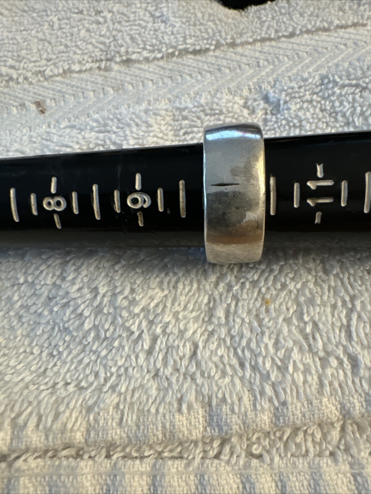 Solid Sterling Silver Skull Ring (lSIZE 10.25) Ro… - image 7