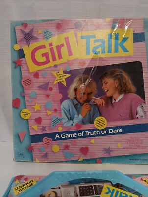 Girl Talk Vintage 1988 Dare Board Game Golden TRUTH OR DARE | eBay