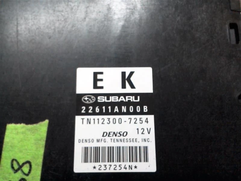 Módulo de computadora motor Subaru Outback 2008-2009 ECM 08 09 usado OEM 29271 Foto 2 de 4