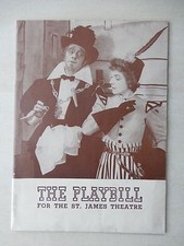 January 6th, 1941 - St. James Theatre Playbill - Twelfth Night - Helen Hayes