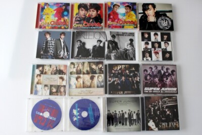 SUPERJUNIOR DVD CD セット SET x15 Super Junior Japan CD Included Limited edition+DVD NO