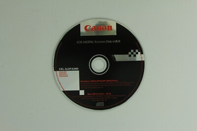 Software CD Canon EOS Digital Solution Disk v18.0 CEL-SJ2FA2M0 EN ES (13051309)