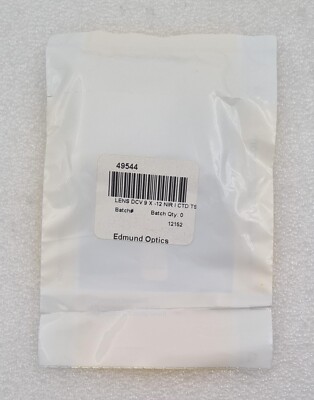 LOT 16 PCS] NEW - Edmund Optics 49544 LENS DCV 9 X -12 NIR I CTD
