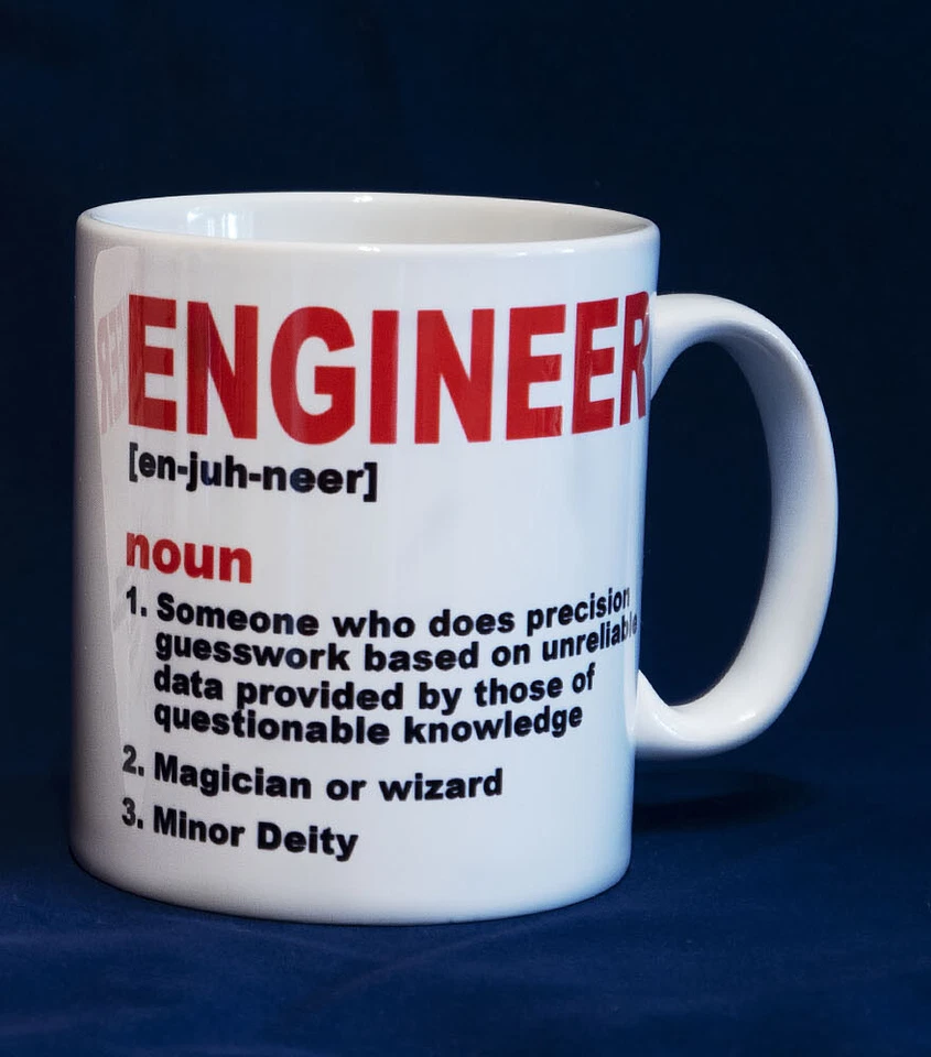 MPS ENGINEERING Mug #2 - Engineer Humour Joke Funny - FREE P&P - UK