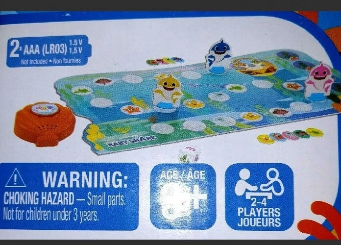 Baby Shark Party at the Reef Boardgame New in Box great for young Children - Image 2 of 4