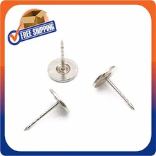 1000 FLATHEAD PINS FOR SECURITY TAGS CHECKPOINT COMPATIBLE EAS LOSS PREVENTION