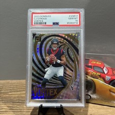 2023 Panini Donruss - Vortex  #VOR-17 C.J. Stroud  Rookie PSA 10