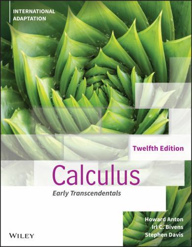 Calculus: Early Transcendentals, International Adaptation by Howard Anton, ...