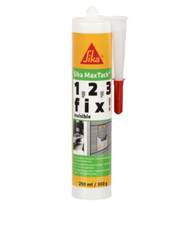 24 x Sika MaxTack 123 Fix - High Tack  Adhesive  Suitable for Indoor and Outdoor