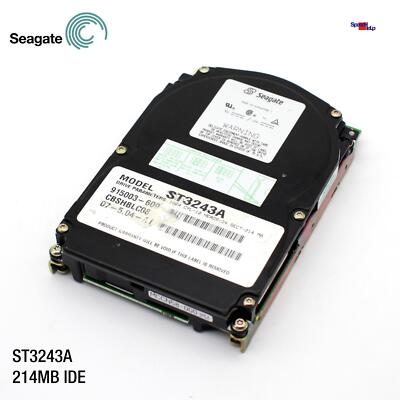 IDE ATA HDD SEAGATE ST3243A 214MB 3800RPM FESTPLATTE HARD DISK