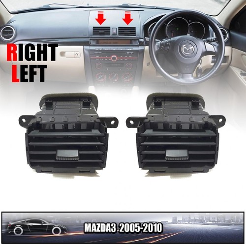 Replacement Center Air Vent Grille For Toyota Yaris, Soluna, Vios (2007-2012) - Matte Black