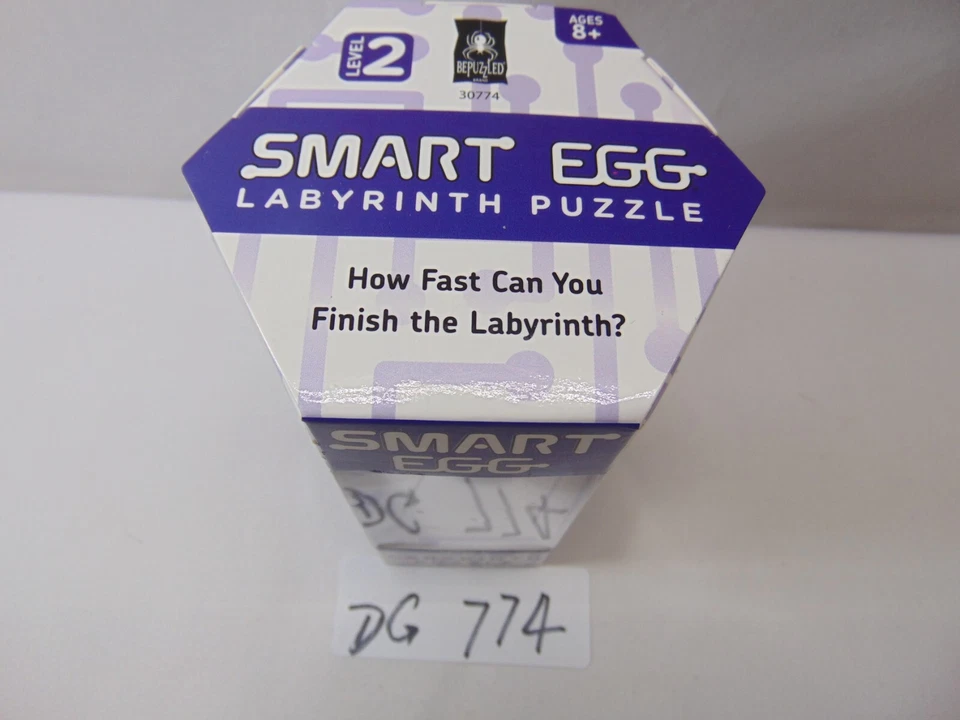 Rompecabezas Laberinto Huevo Inteligente BePuzzled - Colección de Colores: Azul - Edades 8+ Nuevo Foto 4 de 4