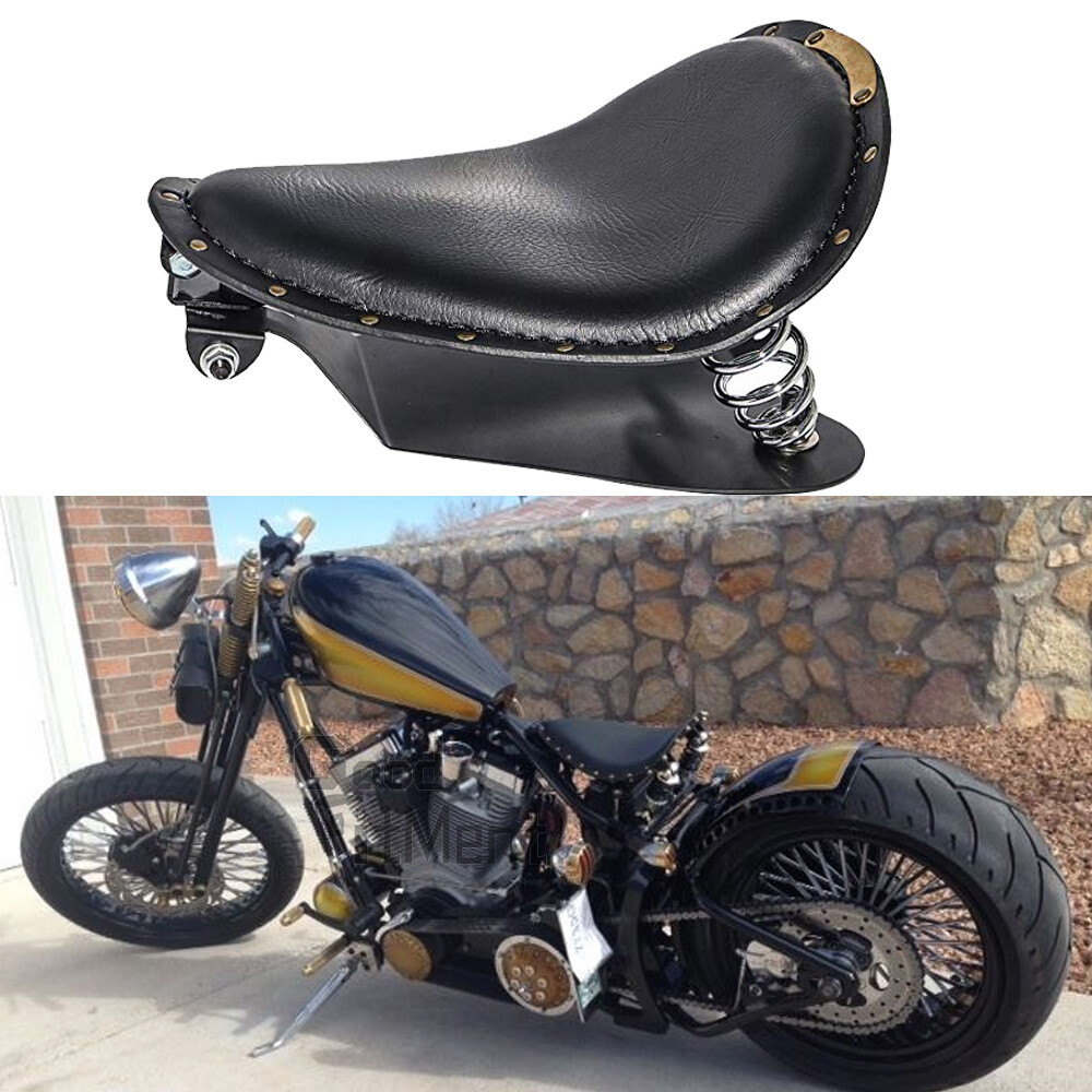 MOTORRAD SOLOSITZ MIT Schwingsattel Für Harley Dav Produktbild-Vorschau 3