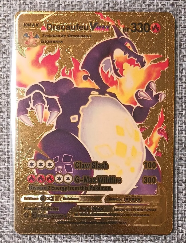 Carta Pokemon Charizard Vmax Shiny - Gigantamax - R$ 20,38