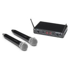 Samson SWC288HQ6-H Concert 288 Dual Channel Wireless Handheld System w/2 Q6