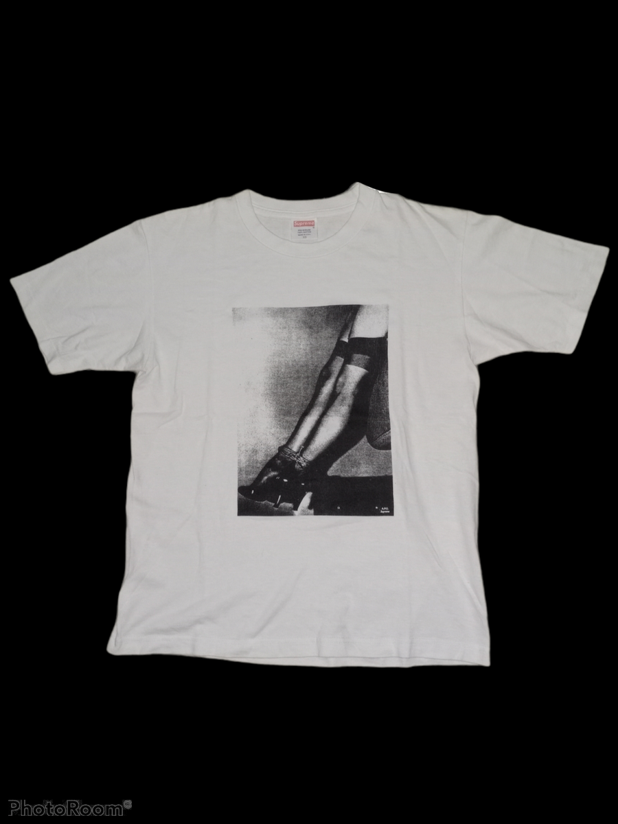 Supreme APC Bondage Leg White Tee FW09 Tshirt Box Logo | eBay