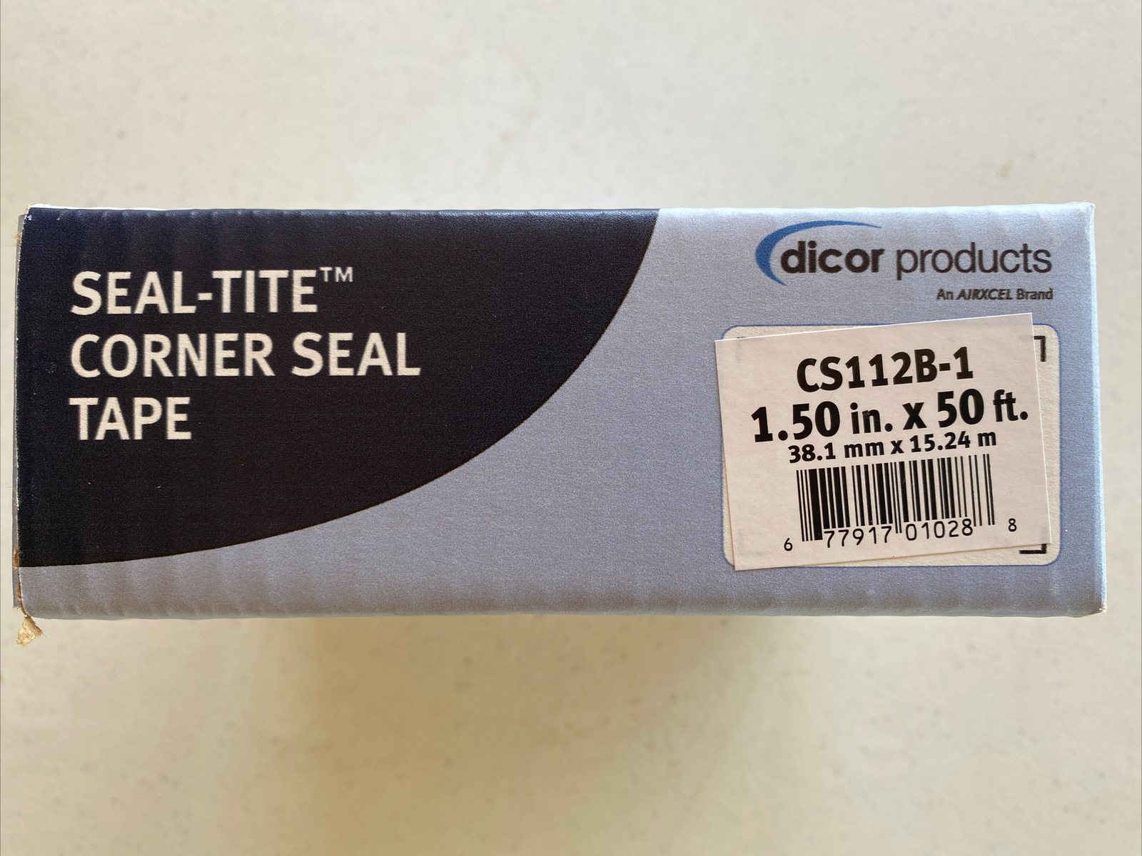 Dicor Corporation CS112B1 1.50in. x 50ft. SealTite Corner Seal RV