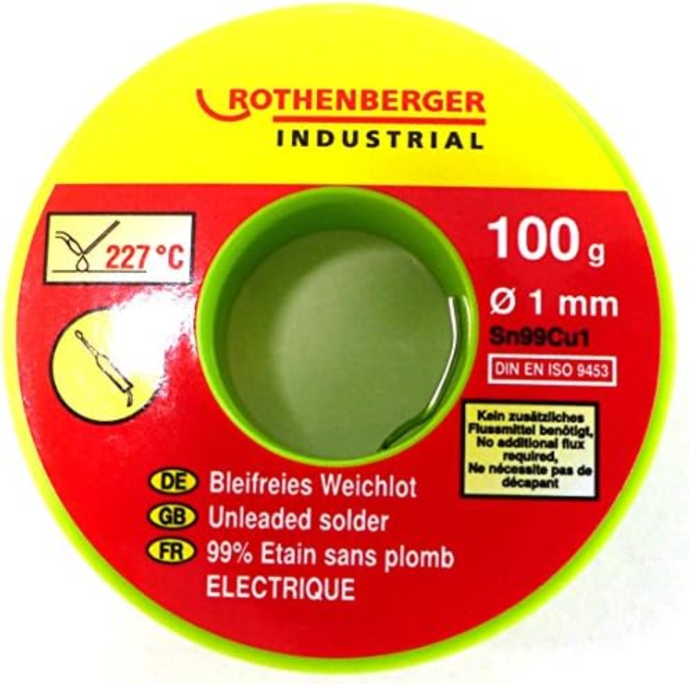 Rothenberger Industrial 1000001887 Bleifreies Weichlot