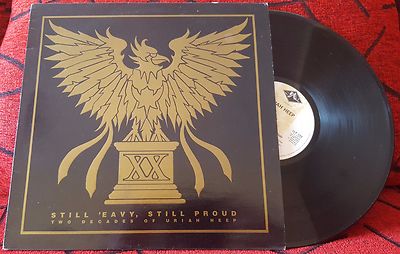 URIAH HEEP **Still 'Eavy, Still Proud - Two Decades Of** ORIGINAL 1990 UK LP